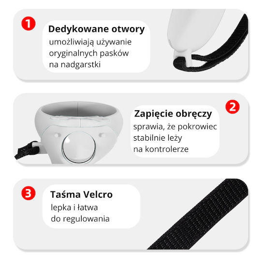Meta Quest Oculus Quest 2 pentru Controller Gri