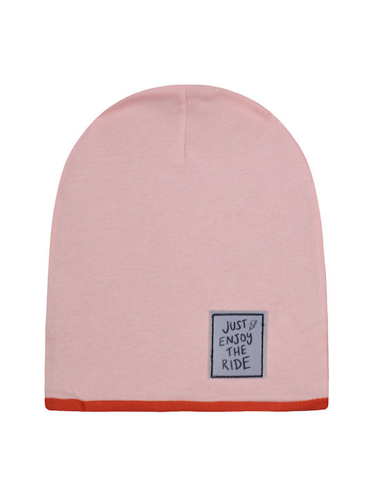 Kids Beanie Knitted Purple