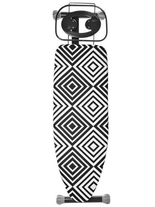 Estia Diva Ironing Board For Boiler System Foldable Black 124x43x90cm
