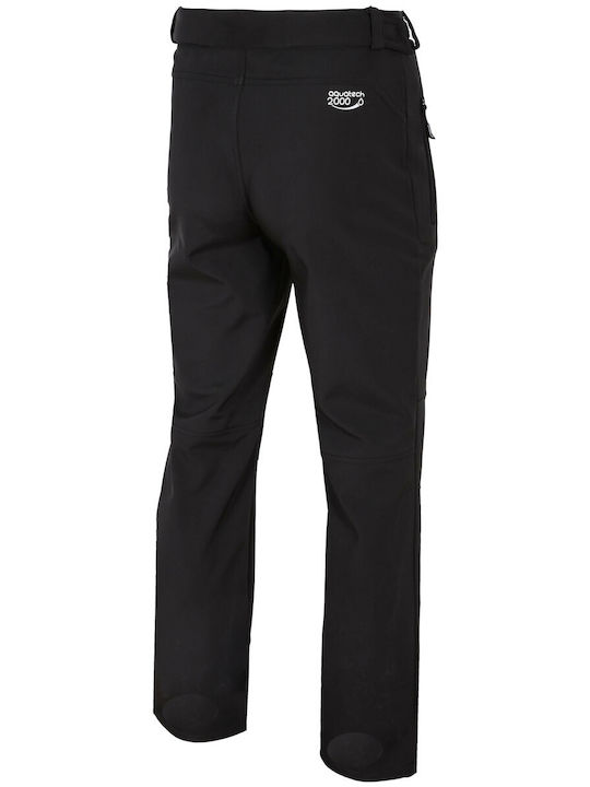 4F SPMT002 Men's Trousers for Ski & Snowboard Soft Shell Black