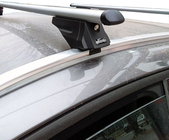 Menabo (with Roof Rack Legs) Silver