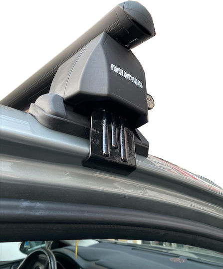 Menabo (with Roof Rack Legs) Silver