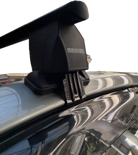 Menabo (with Roof Rack Legs) Silver