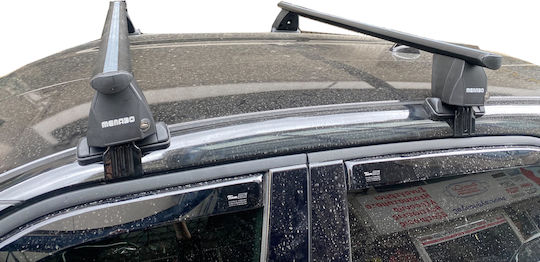 Menabo (with Roof Rack Legs) Silver