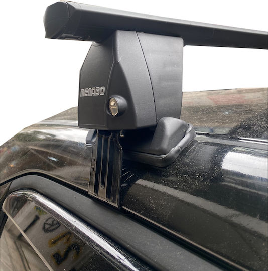 Menabo (with Roof Rack Legs) Silver