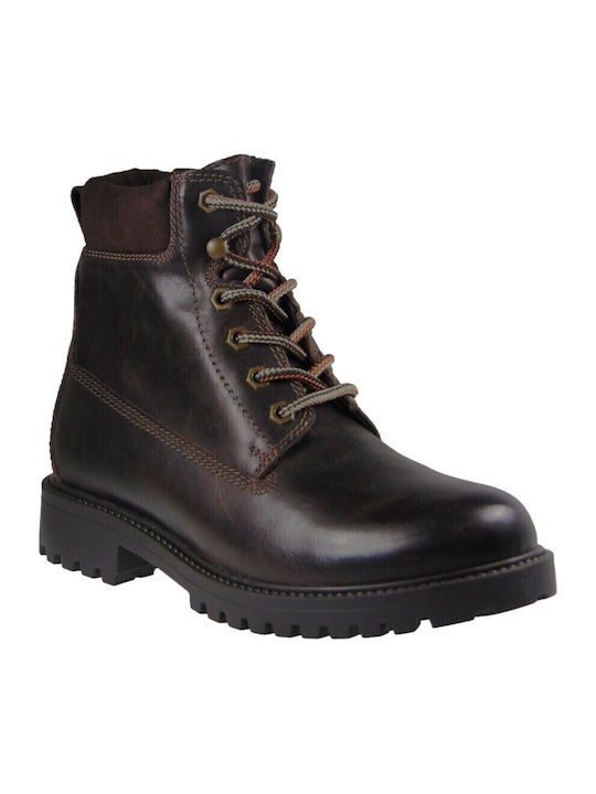 Leder Herrenstiefel Braun