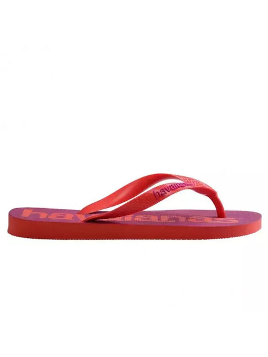 Havaianas Top Logomania Flip Flops bărbați Roșii