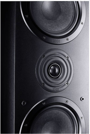 Heco Victa Elite 702 D134804 Boxă Hi-Fi pardoseală 170W 3 Nr. de șoferi L31xA31xÎ20.2cm. Negru
