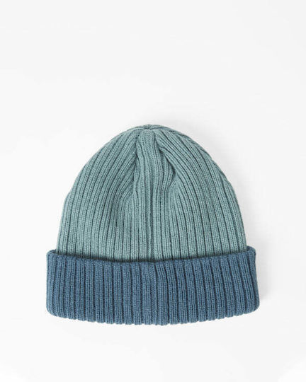 Arcade Beanie Unisex Σκούφος με Rib Πλέξη σε Πράσινο χρώμα