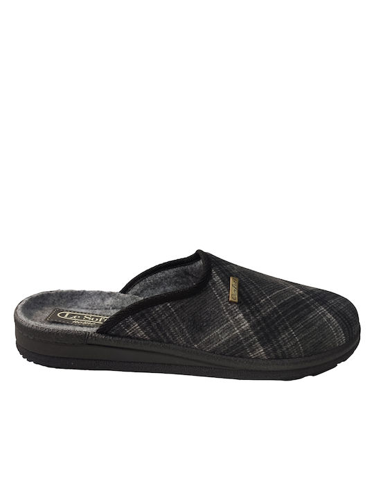 Le Soft Men's Slipper Gray