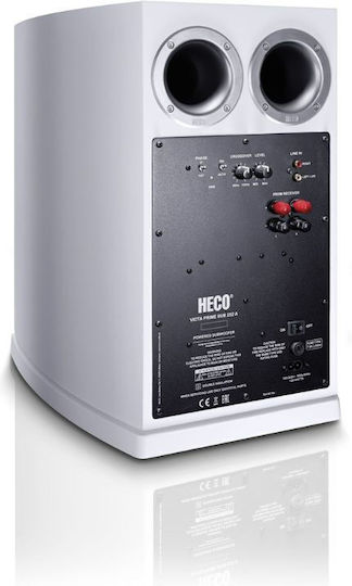 Heco Victa Elite D134809 Активен Субуфер с 10" Bass Driver 100W Бял