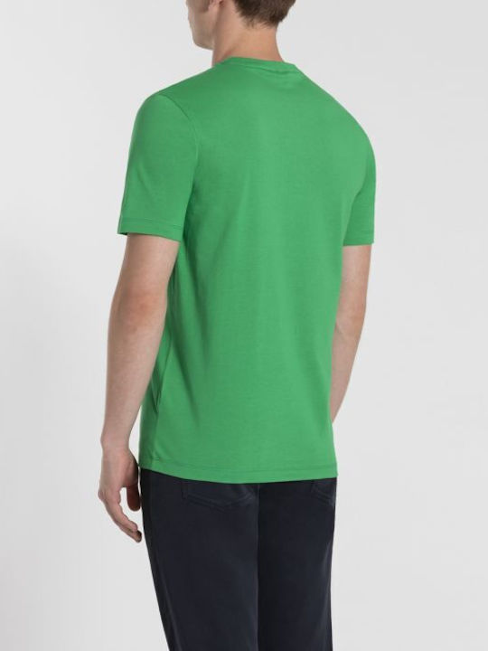 Paul & Shark Men's Short Sleeve Blouse Green