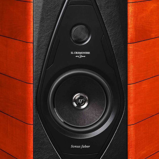 Sonus Faber Reference IL Cremonese Ex3me 18103 Pair of Hi-Fi Speakers Floor 100W 3.5 No of Drivers Red Violin