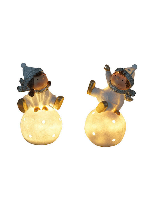 +Efo Illuminated Christmas Figure Toddler Length 9cm 2pcs