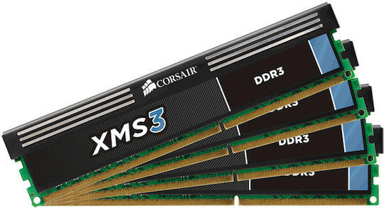 Corsair 8GB DDR3 RAM mit 2 Modulen (2x4GB) und Geschwindigkeit 1333 für Schreibtisch