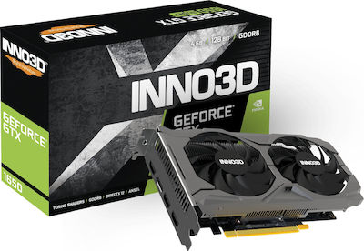 Inno 3D GeForce GTX 1650 4GB GDDR6 Zwilling X2 OC V3 Grafikkarte