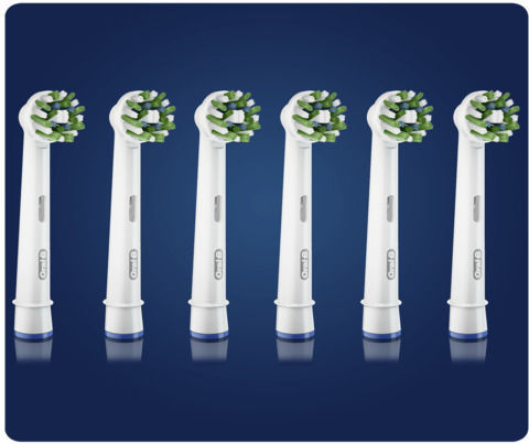 Oral-B CrossAction CleanMaximizer Replacement Heads for 445551 6pcs