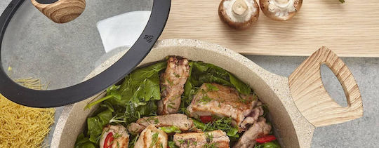 Pal Granite Pan made of Cast Aluminum with Stone Coating 30cm