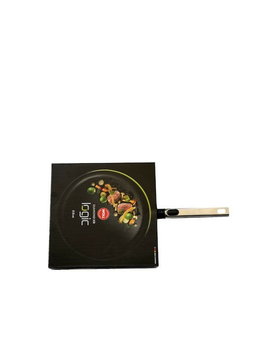 Woll Diamond XR Logic Pro Wok With Lid made of Cast Aluminum with Non-Stick Coating 28cm