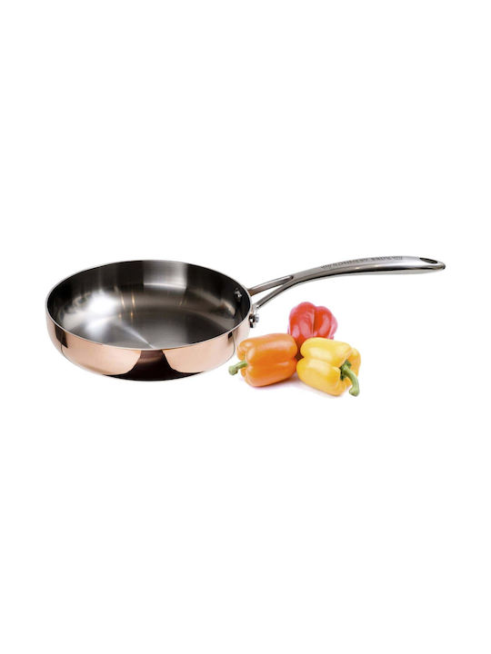 Ronneby Bruk Maestro Τηγάνι από Ανοξείδωτο Ατσάλι Copper 20cm