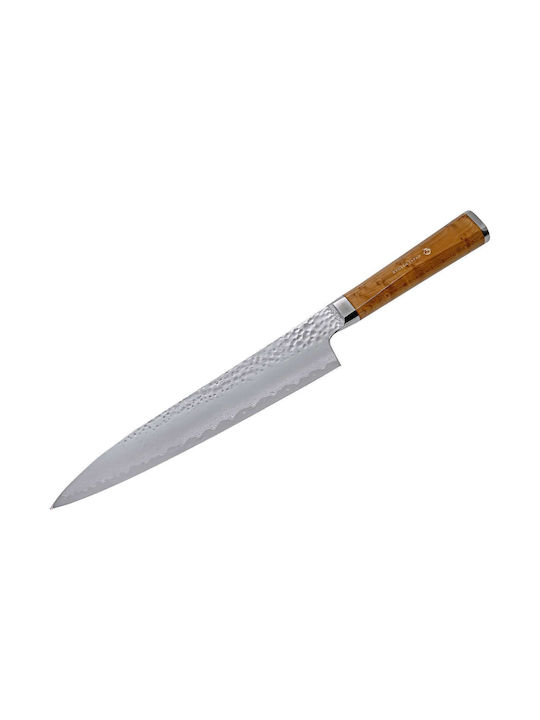 Ryusen Tangan Ryu Μαχαίρι Chef από Δαμασκηνό Ατσάλι 21cm