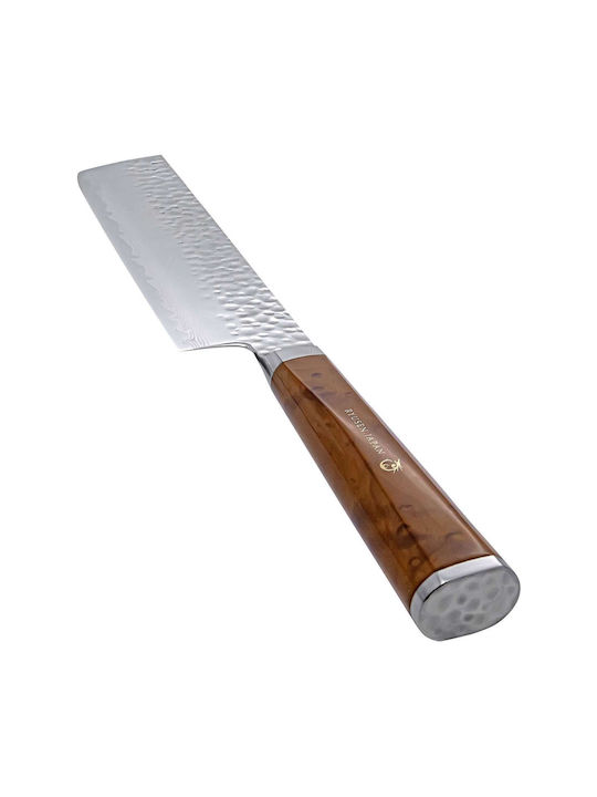 Ryusen Нож Nakiri от Дамаска Стомана 16см