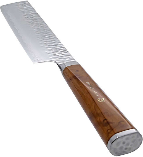 Ryusen Cuțit Nakiri din Oțel Damasc 16cm