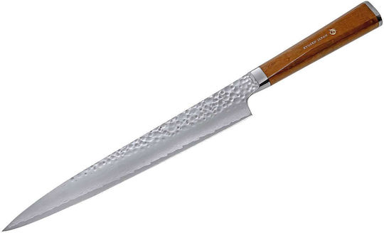 Ryusen Knife Meat from Damascus Steel 24cm