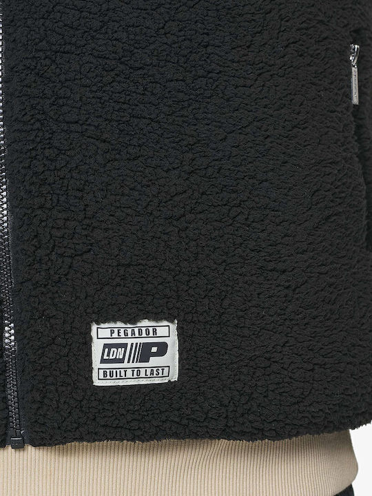 Ärmellos Jacke Schwarz