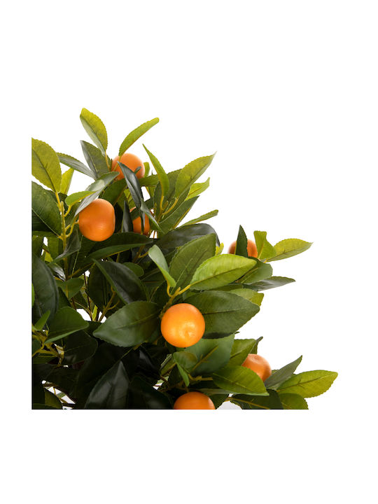 Künstliche Pflanze im Töpfchen Orange 12.5cm HomeMarkt