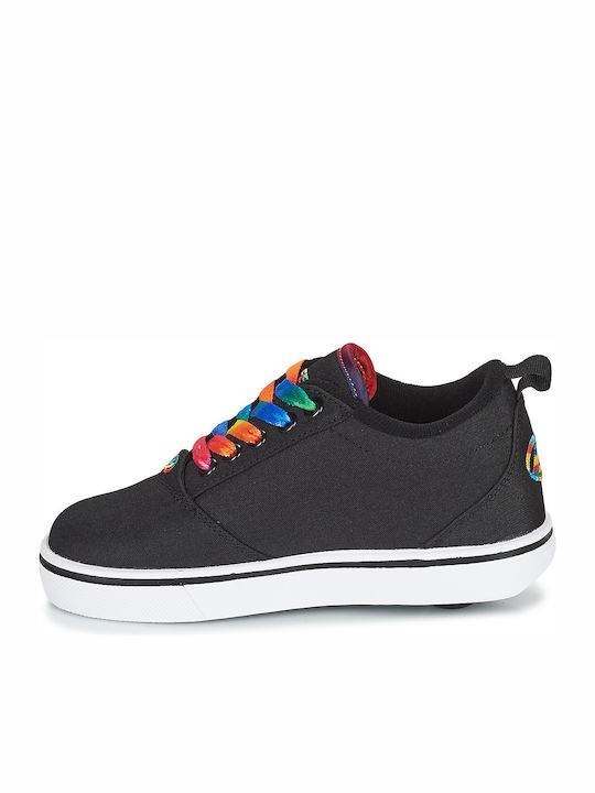 Pro 20 Παιδικά Sneakers με Ροδάκια Μαύρα