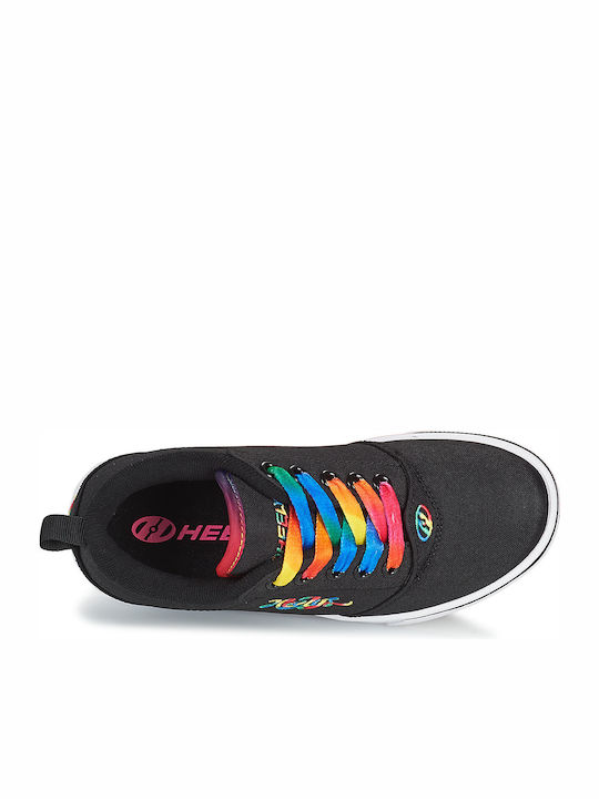 Pro 20 Παιδικά Sneakers με Ροδάκια Μαύρα