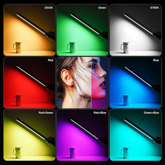 Rgb Light Kit Φωτισμού 3000K 20W με Φωτεινότητα 2000lm