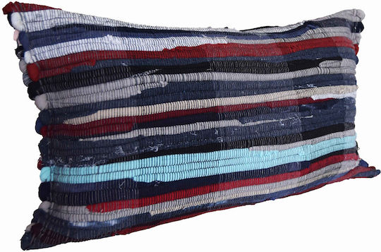 Decocraft Throw Pillow Rag Gray 35x70cm