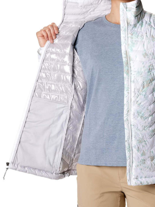 Powder Lite Scurtă Jachetă de femei Puffer Alb