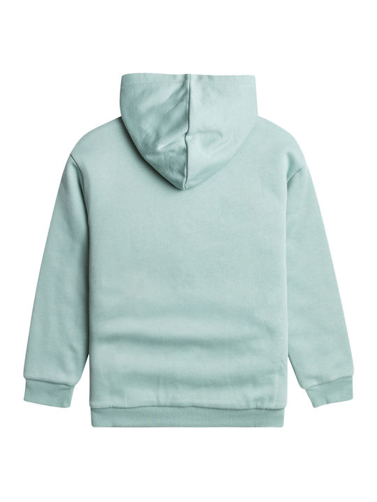 Roxy Kids Sweatshirt Cardigan with Hood Blue.