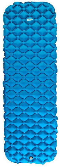 Spokey Air Bed Auto-umflare Single Substrat Camping Grosime 5cm în culoarea Light Blue