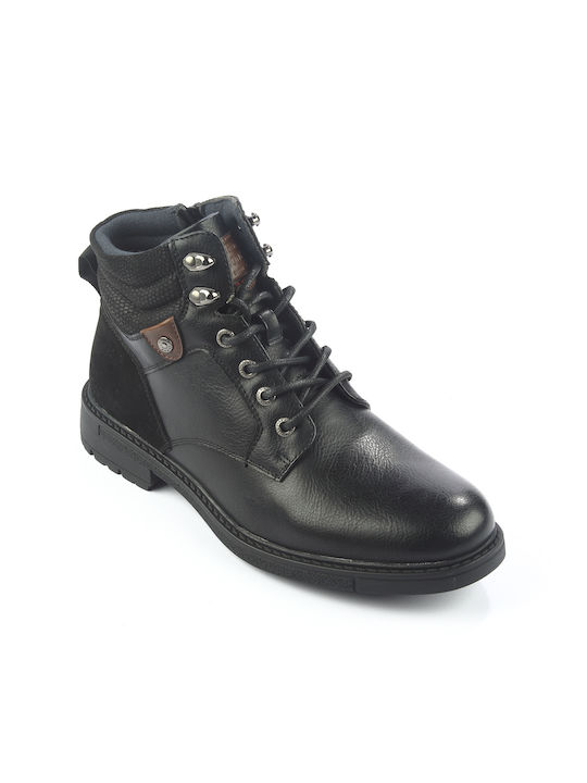 Fshoes Schwarz Herrenstiefel