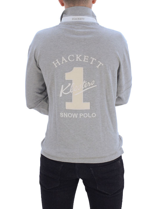 Hackett Bluza Bărbătească Polo Grey