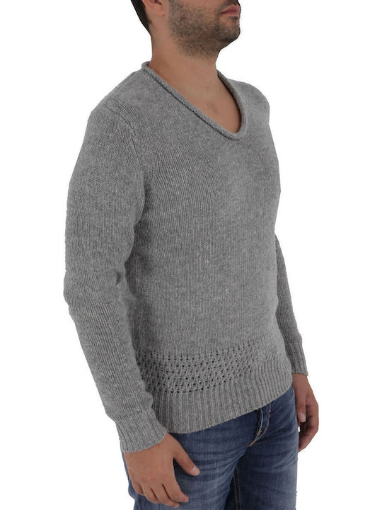 Langarm-Pullover Gray