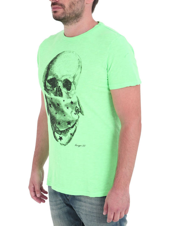 Garage Fifty5 Herren Kurzarmshirt Green