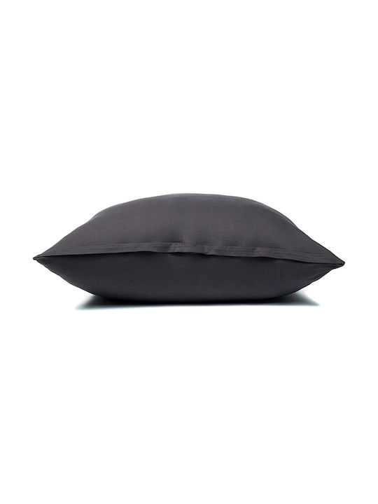 Livessa Față de pernă Dhlf din 100% Bumbac Anthracite - Anthracite 2buc 30x50cm.