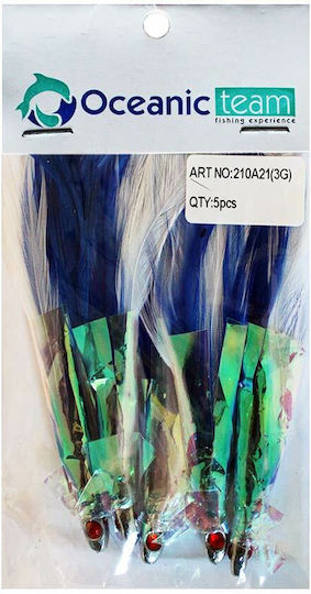 Oceanic Angelgeräte 3g Set 5 Stück Weiß