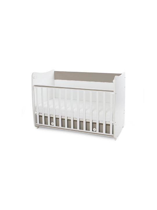 Lorelli Dream White/String New Crib with Drawer