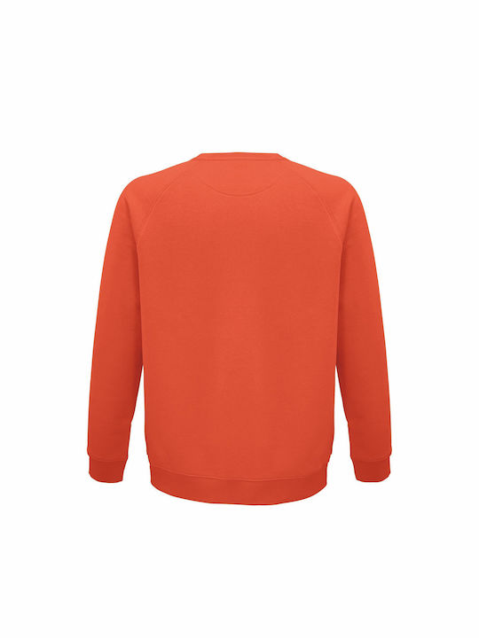 Dont look back, Skate, Medousa head Sweatshirt Orange Sweet Orange