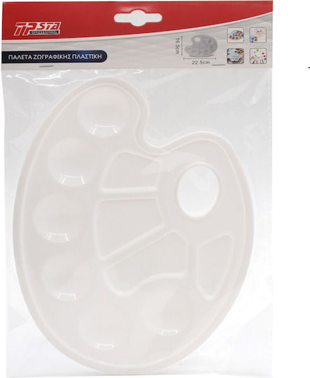 Tpster Plastic Paletă de pictură 1buc