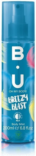 B.U. Breezy Blast Body Mist 200ml