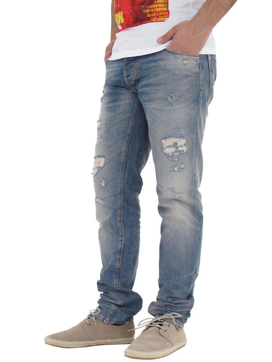 Antony Morato Herren Jeanshose in Super Skinny Fit Blau