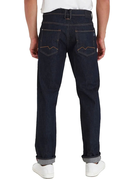 Blend Men's Jeans Pants in Regular Fit Blue