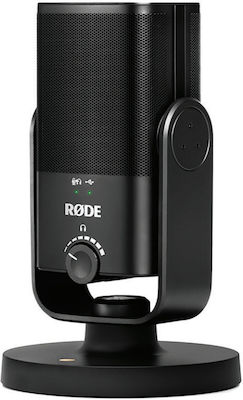 Rode Condenser USB Microphone NT-USB Mini Micscreen Bundle Desktop for Voice